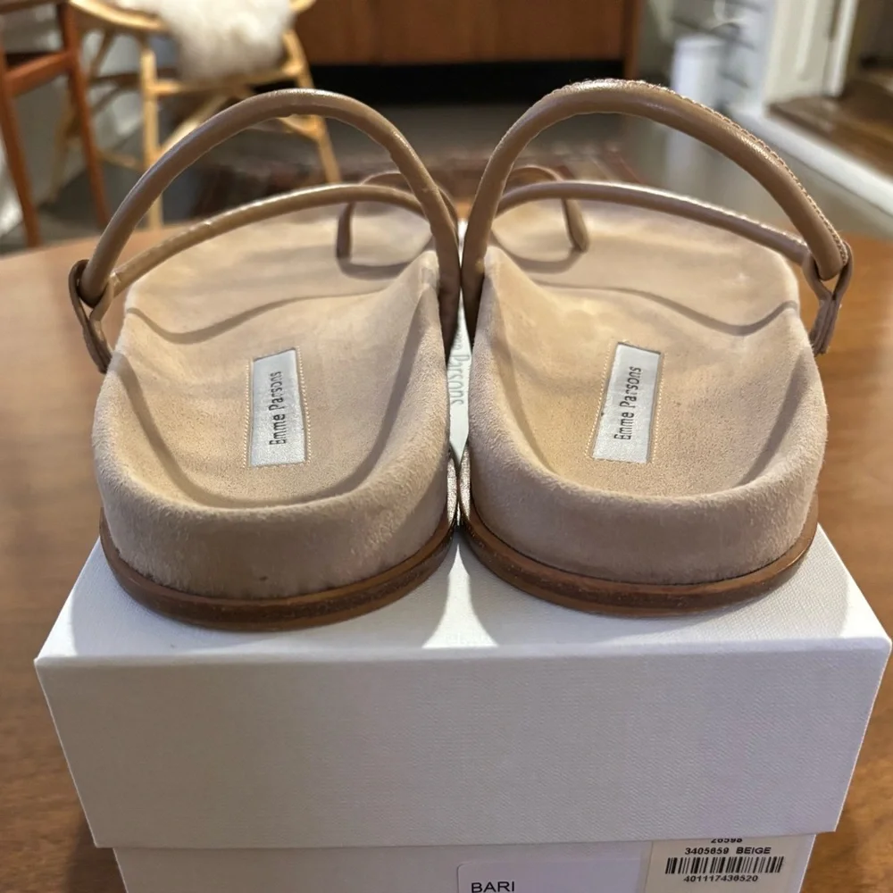 Emme Parsons Bari tan leather sandal - Picture 5 of 9